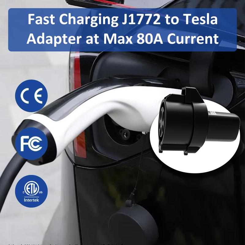 J1772 to Tesla EV Charging Adapter |  80Amp |240V