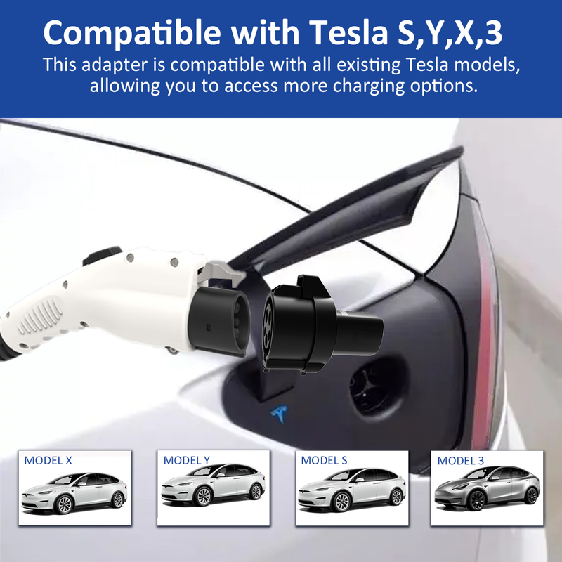 J1772 to Tesla EV Charging Adapter |  80Amp |240V
