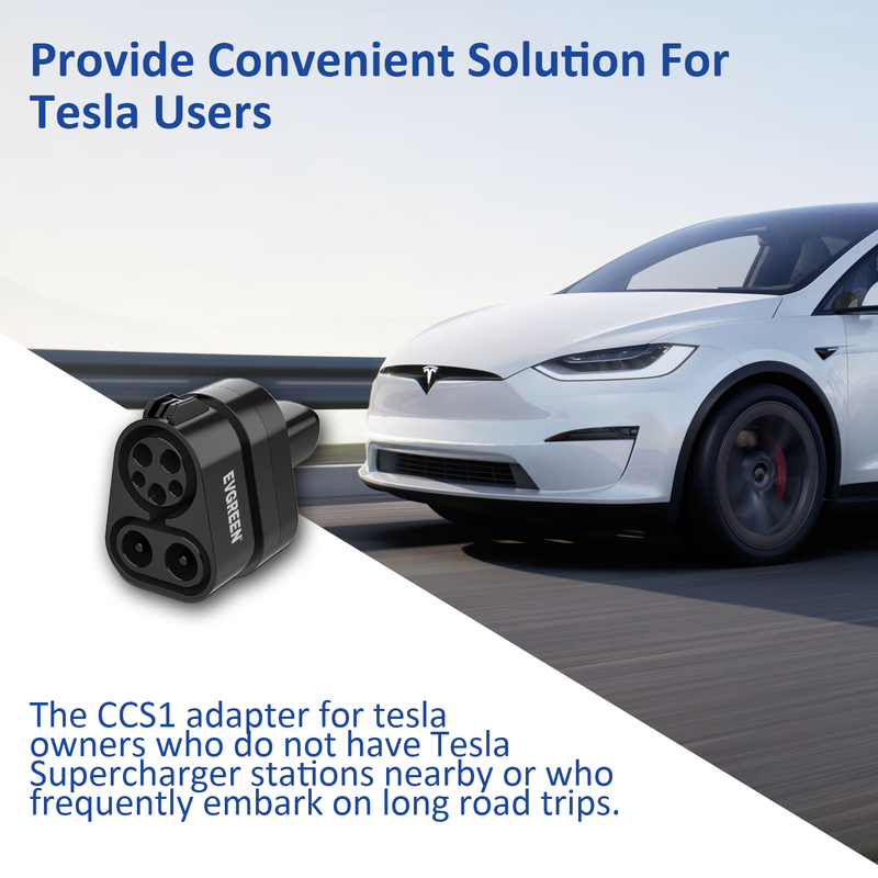 CCS 1 Charger to Tesla EV Charging Adapter | 300Amp | 500V