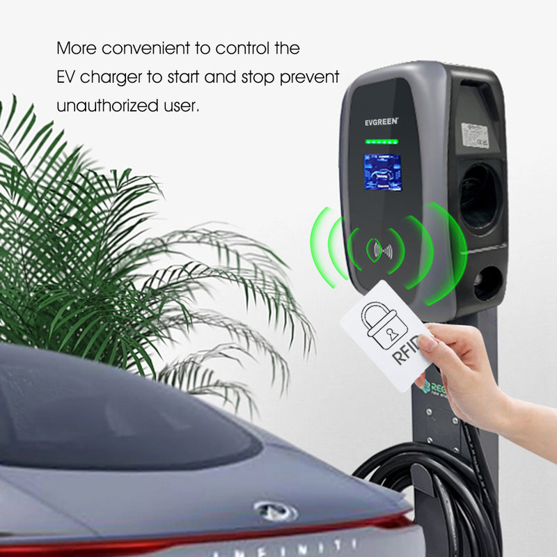 48 Amp Level 2  EV Charger for J1772 or Tesla | 25 Ft | 11.5kw | 240 Volt