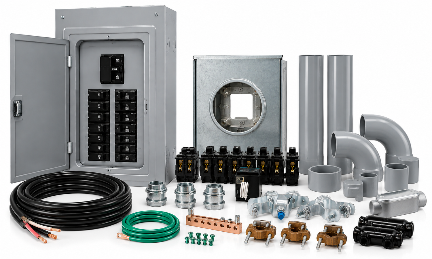 200A Underground Panel Upgrade Kit